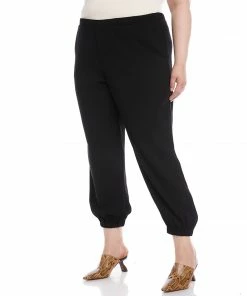 Karen Kane Plus Size Crepe Jogger New Arrivals