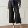 Karen Kane New Arrivals Cropped Faux Leather Pants