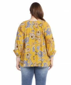 Karen Kane New Arrivals Plus Size Blouson Sleeve Top