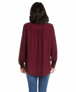 Karen Kane Crossover Tie Top