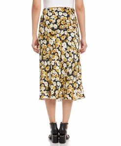 Karen Kane Bias Cut Midi Skirt New Arrivals