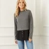 Karen Kane Layered Mock Neck Sweater New Arrivals