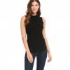 Karen Kane Sleeveless Drape Neck Top