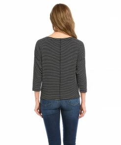 Karen Kane New Arrivals 3/4 Sleeve Boatneck Top