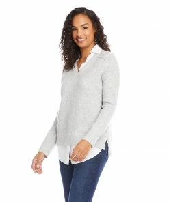Karen Kane New Arrivals Layered Sweater