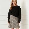 Karen Kane New Arrivals Blouson Sleeve Sweater