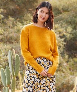 Karen Kane Blouson Sleeve Sweater