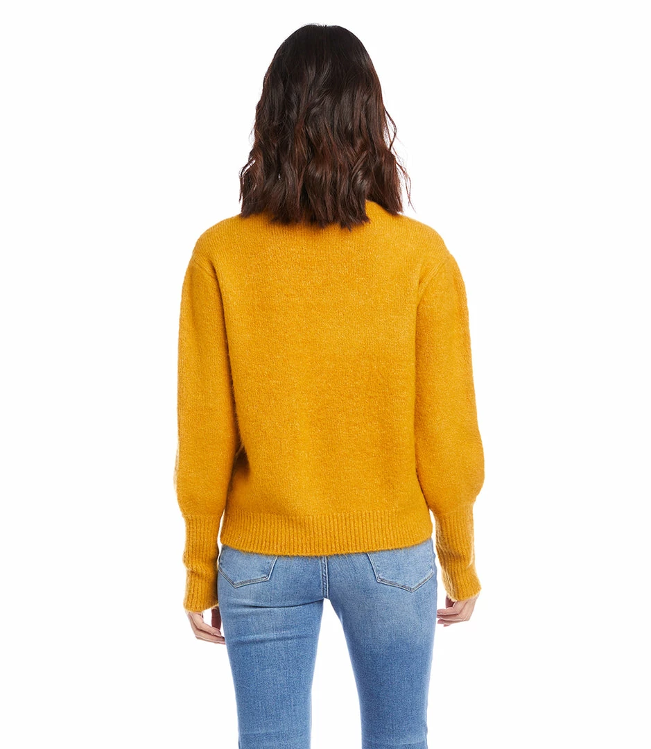 Karen Kane Blouson Sleeve Sweater