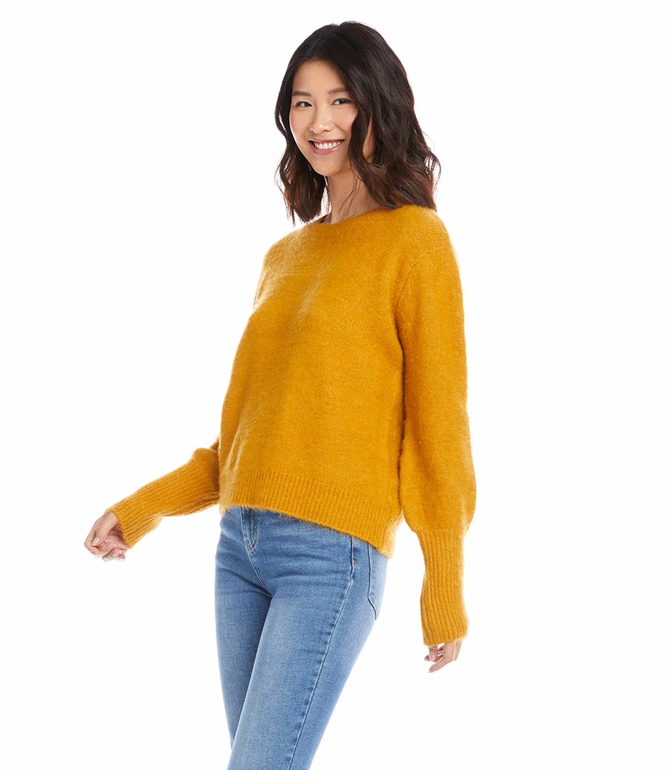 Karen Kane Blouson Sleeve Sweater