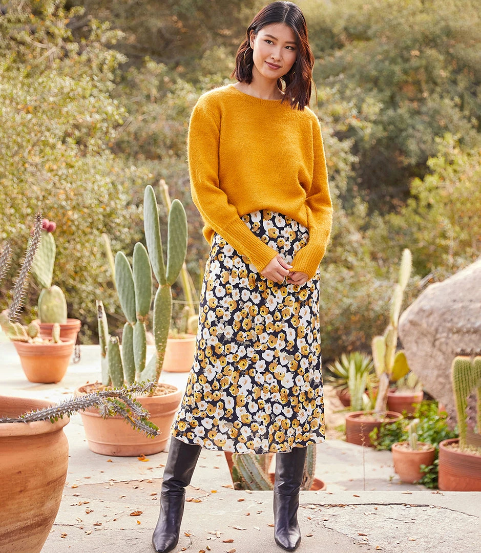 Karen Kane Blouson Sleeve Sweater