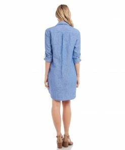 Karen Kane Linen Shirtdress