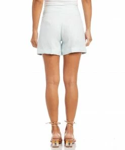 Karen Kane Clothing High Waist Pleated Shorts