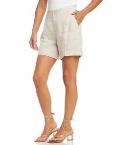 Karen Kane Clothing High Waist Pleated Shorts