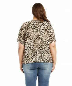 Karen Kane Plus Size Tie-Front Top