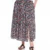Karen Kane Plus Size Tiered Midi Skirt