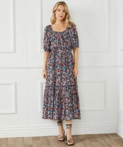 Karen Kane Clothing Poof Sleeve Dress