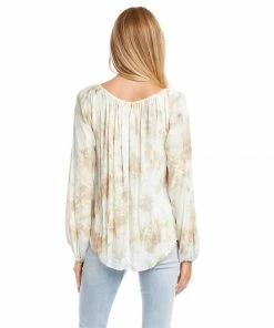 Karen Kane Peasant Top