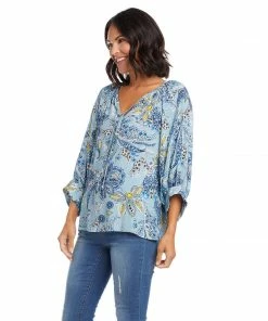 Karen Kane Blouson Sleeve Top Clothing