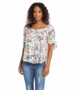 Karen Kane Petite Size Square Neck Top