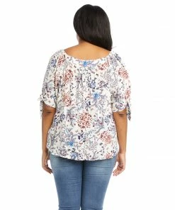 Karen Kane Plus Size Square Neck Top