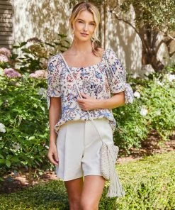 Karen Kane Square Neck Top