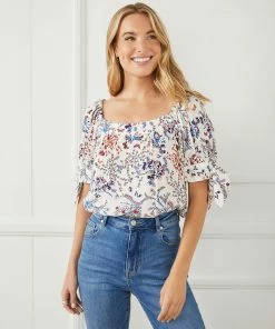 Karen Kane Square Neck Top