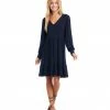 Karen Kane Long Sleeve Tiered Dress Clothing