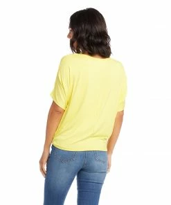 Karen Kane Petite Size Twist Front Top