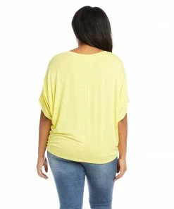Karen Kane Plus Size Twist Front Top