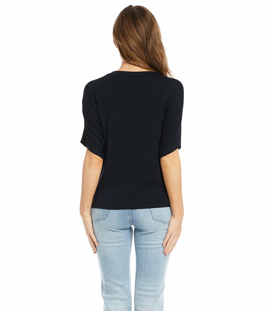 Karen Kane Twist Front Top Clothing