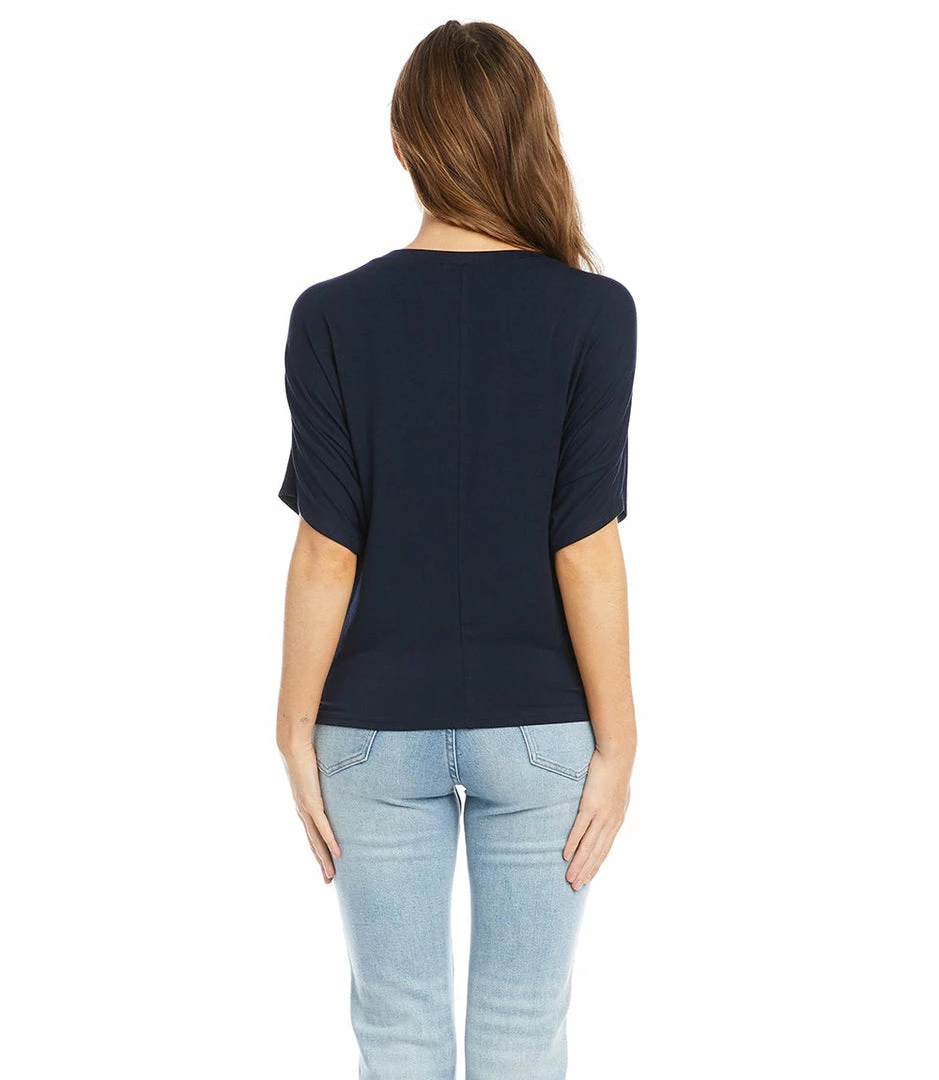 Karen Kane Twist Front Top Clothing