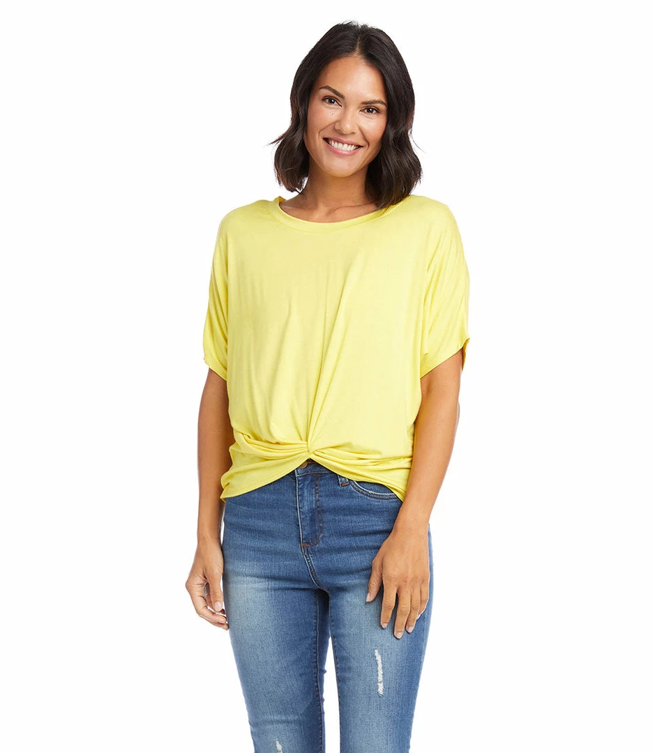 Karen Kane Twist Front Top