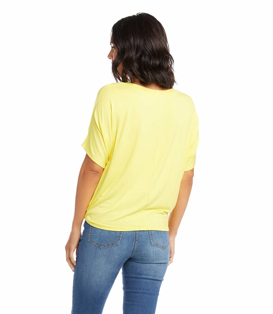 Karen Kane Twist Front Top