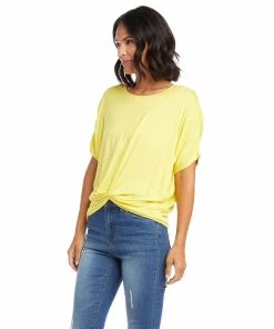 Karen Kane Twist Front Top