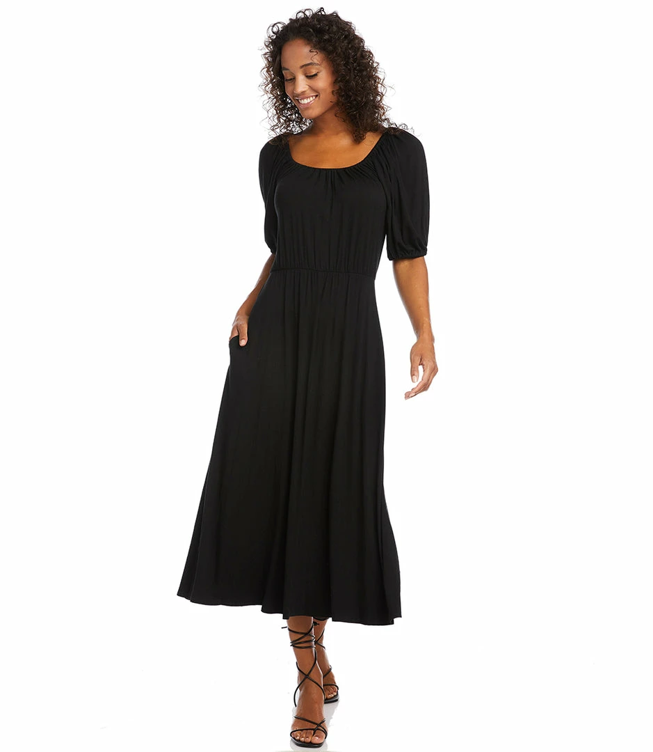 Karen Kane Petite Size Peasant Artisan Dress
