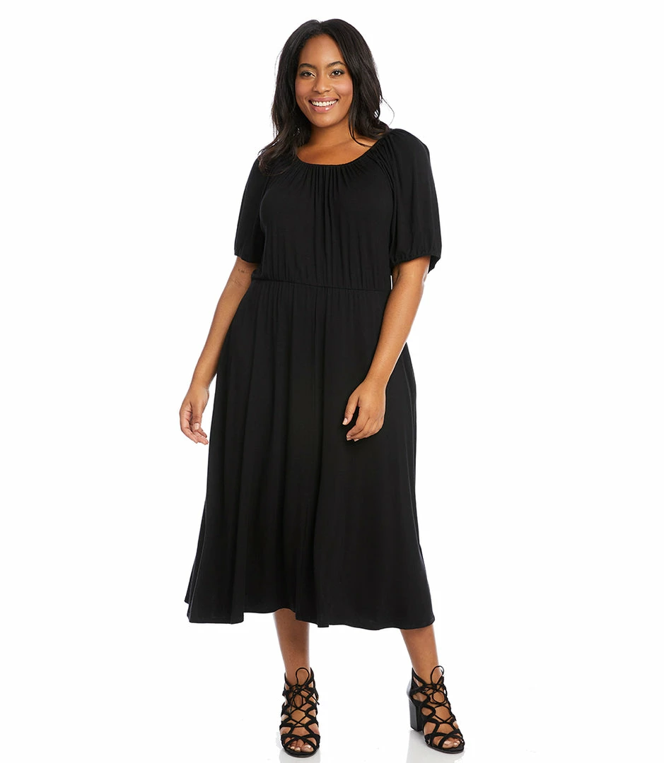 Karen Kane Best Sellers Plus Size Peasant Artisan Dress
