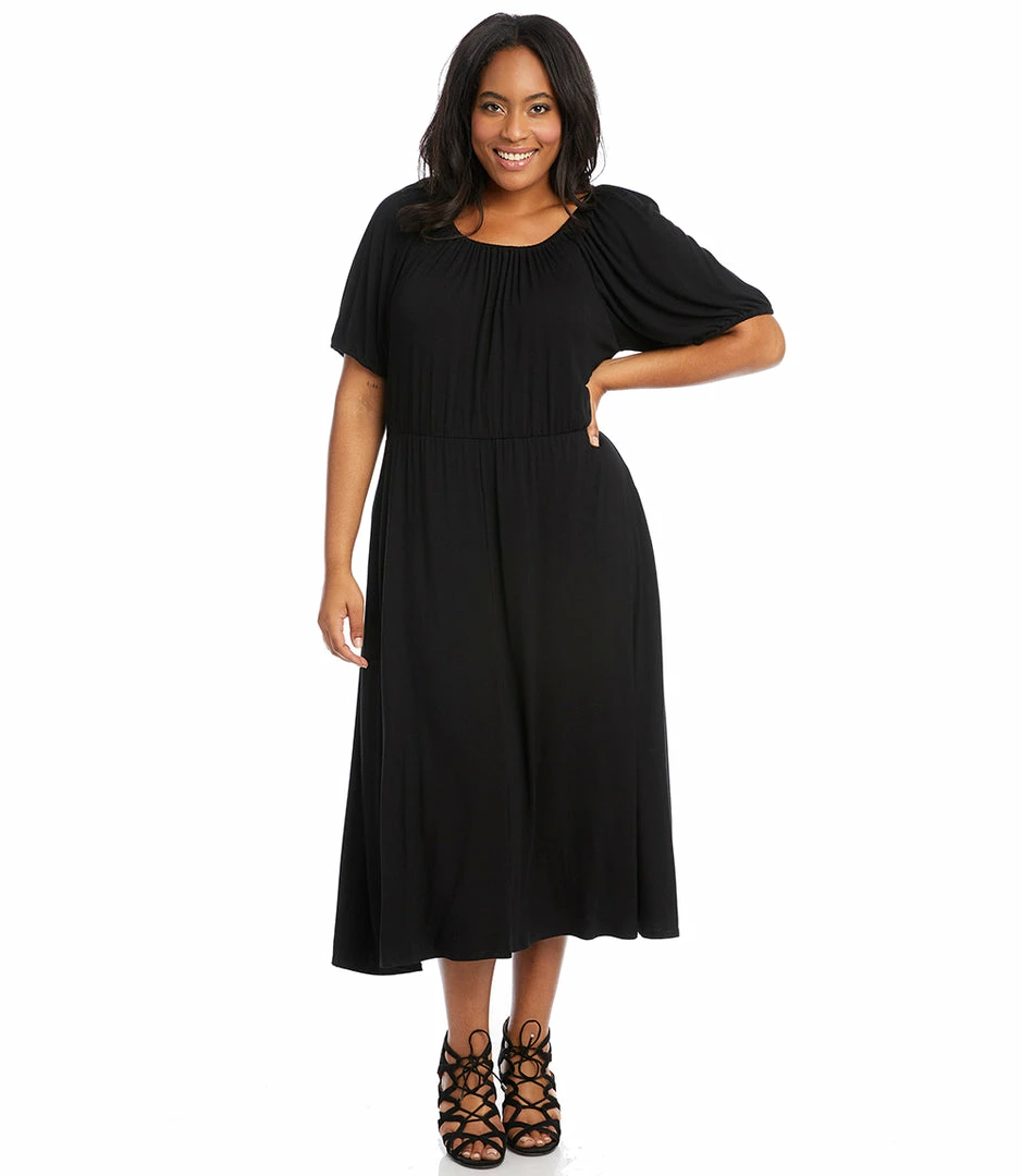 Karen Kane Best Sellers Plus Size Peasant Artisan Dress
