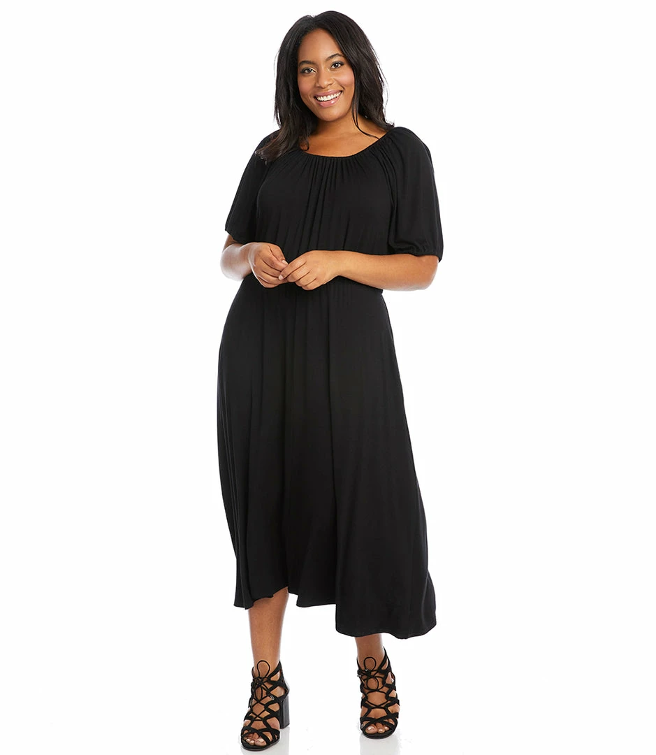 Karen Kane Best Sellers Plus Size Peasant Artisan Dress
