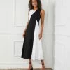 Karen Kane Sleeveless Colorblock Dress Clothing