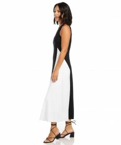 Karen Kane Sleeveless Colorblock Dress Clothing