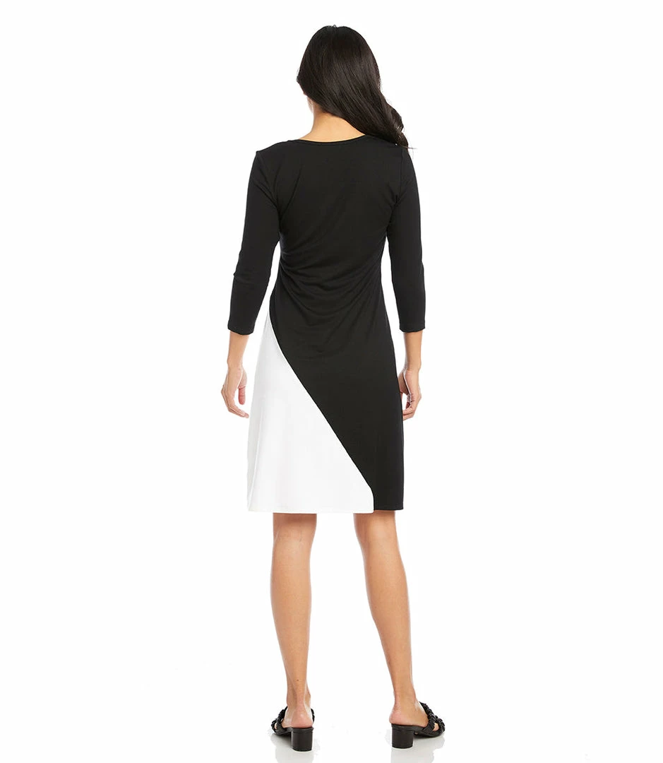 Karen Kane Diagonal Block Dress
