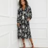 Karen Kane Long Sleeve Tiered Dress Clothing