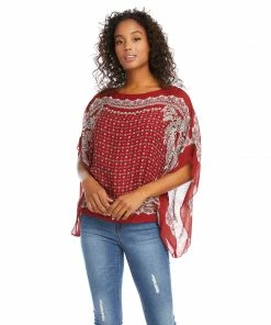 Karen Kane Clothing Boatneck Scarf Top