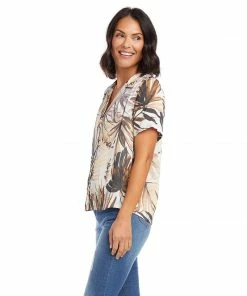 Karen Kane Camp Shirt