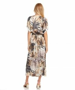 Karen Kane Cuffed Sleeve Dress Clothing