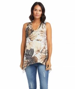 Karen Kane Clothing Uneven Hem Tank