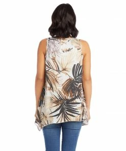 Karen Kane Clothing Petite Size Uneven Hem Tank