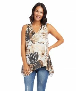 Karen Kane Clothing Uneven Hem Tank