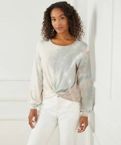 Karen Kane Twist-Front Top