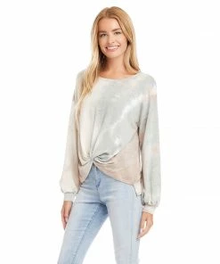 Karen Kane Twist-Front Top